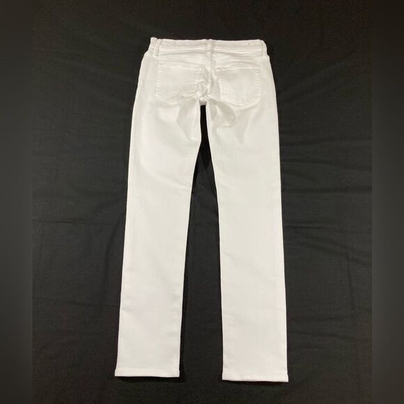 J.Crew Factory Men’s 29x32 White Slim Flex Jeans Straight Leg Preppy Casual - Picture 3 of 12